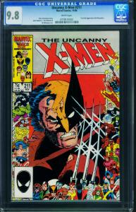 X-MEN #211 1986-CGC 9.8-1st Marauders-Marvel-0778101002