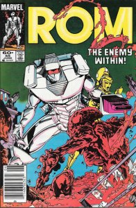 Rom #55 (Newsstand) FN ; Marvel | Spaceknight Bill Mantlo