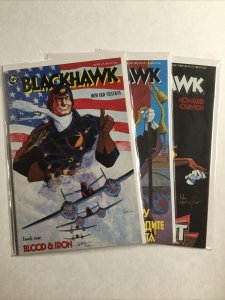 Blackhawk 1 2 3 Lot Set Run Nm Near Mint Dc Comics