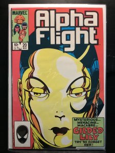 Alpha Flight #20 Direct Edition (1985)