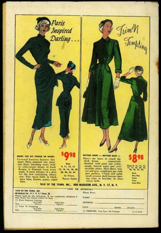 JUNGLE JO-1950-NO NUMBER ISSUE-JO JO, CONGO KING-FOX  G/VG