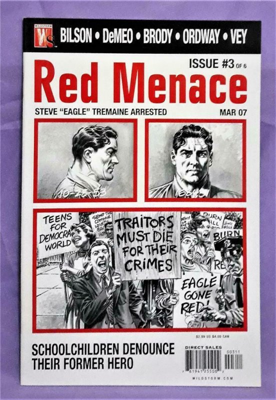 Danny Bilson Paul DeMeo RED MENACE #1 - 6 Jerry Ordway #1-2 Variants (DC, 2007)! 