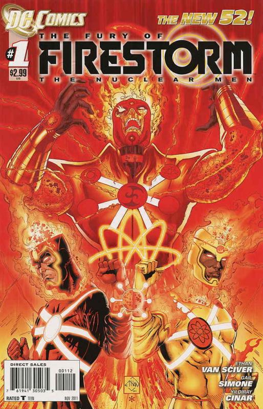 Fury of the Firestorm: The Nuclear Men #1 (2nd) VF/NM; DC | save on shipping - d