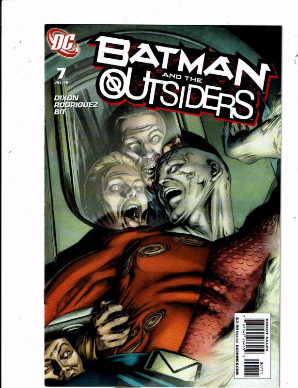 Lot of 5 Batman and the Outsiders DC Comic Books #1 2 3 4 7 KS5