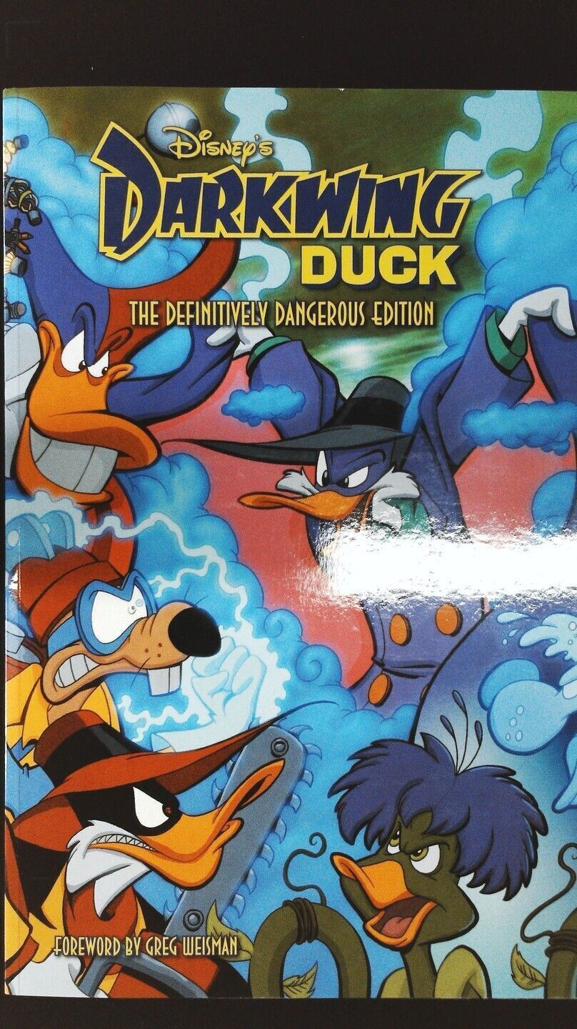 Disneys Darkwing Duck Definitively Dangerous Edition TP Signed by Aaron