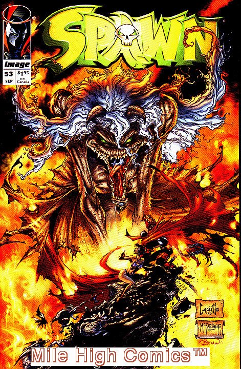 SPAWN (1992 Series) #53 Very Good Comics Book