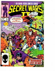 7 Marvel Comics Secret Wars 2 # 3 5 Sabretooth 2 Slapstick 1 4 X-Men 87 ++++ JR1