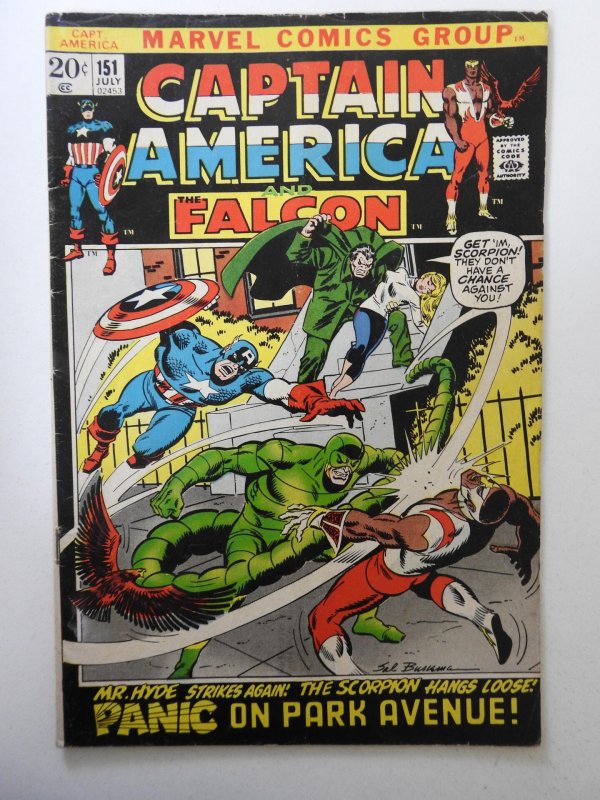 Captain America #151 (1972) VG Condition!