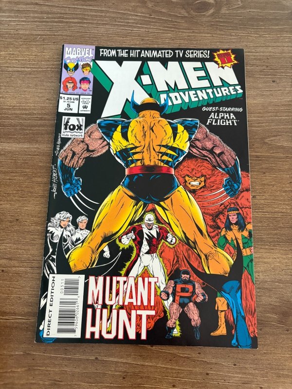 X-Men Adventures Season 2 # 5 NM Marvel Comic Book Wolverine Gambit 21 J458