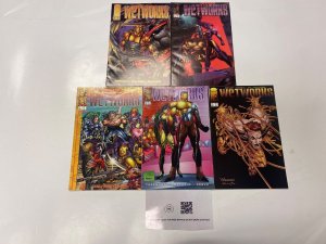 5 Wetworks IMAGE comic books #4 7 8 9 10 35 LP1