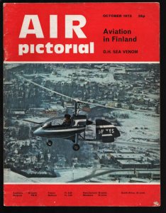 Sir Pictorial 10/1973-Aviation in Finland-Helicopter cover-Photos & info-Publ...