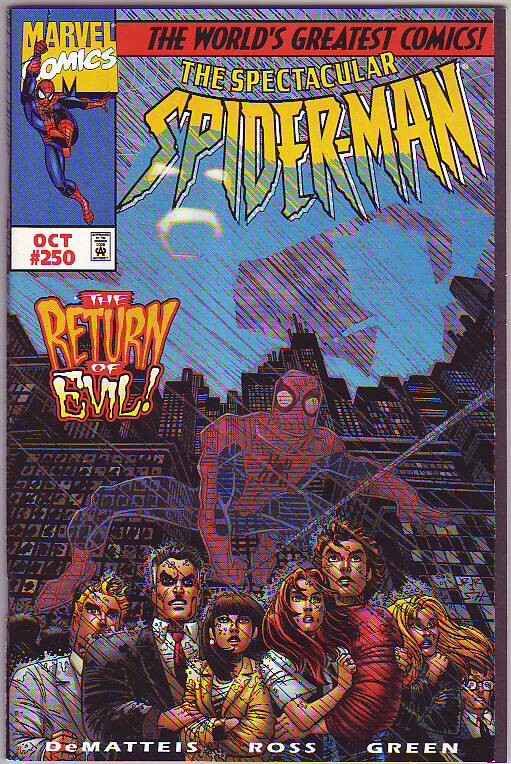 Spider-Man, Peter Parker Spectacular #250 (Oct-97) NM+ Super-High-Grade Spide...