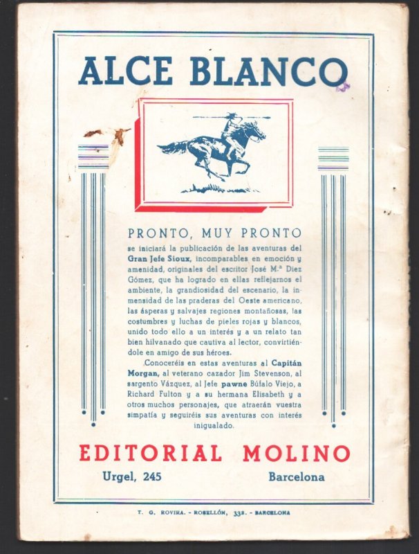 La Sombra-The Shadow Pulp #204 1948-Maxwell Grant-Spanish reprint-Lone Tiger