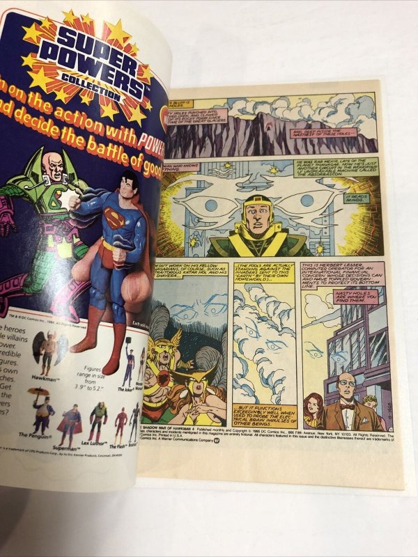 Shadow War Of Hawkman (1985) # 4 (NM) Canadian Price Variant CPV !