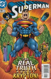 Superman (2nd Series) #166 VF ; DC | Jeph Loeb Ed McGuinness