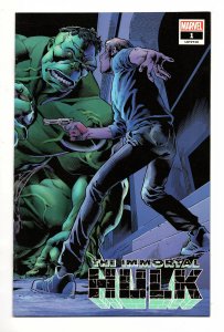 IMMORTAL HULK #01 (2018) JOE BENNETT | WRAPAROUND | 2ND PRINT