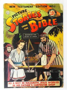 Picture Stories from the Bible: New Testament Edition   #1, Good+ (Actual scan)