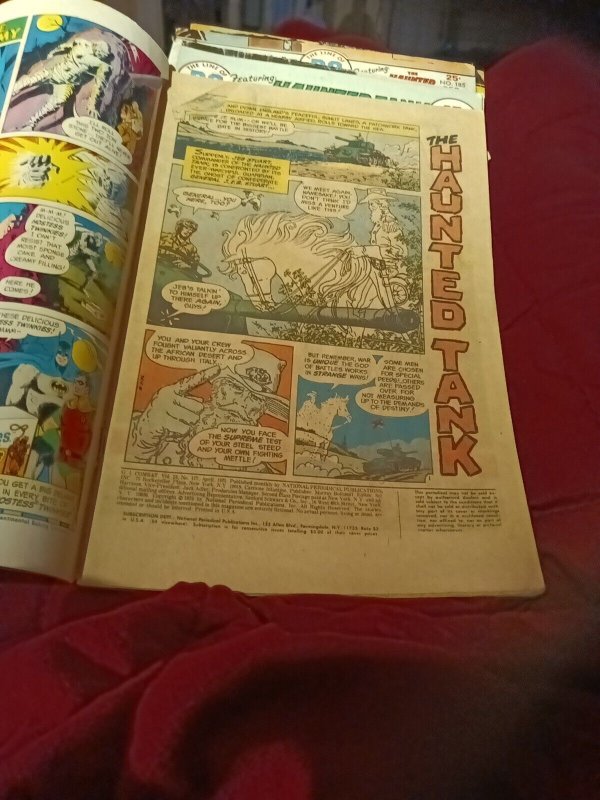G.I Combat 7 Issue DC Bronze Age Comics Lot Run Set Haunted Tank Collection