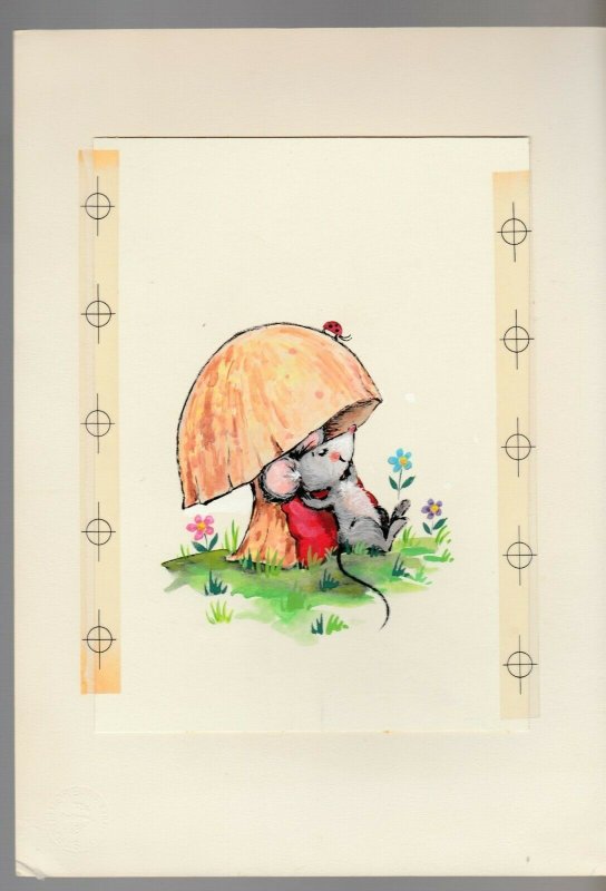 Field Mouse Vintage Art | Greeting Card Field Mouse Vintage Art | Greeting Card