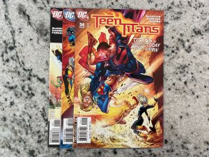 3 Teen Titans DC Comic Books # 54 58 Annual 1 Batman Nightwing Flash 94 J853