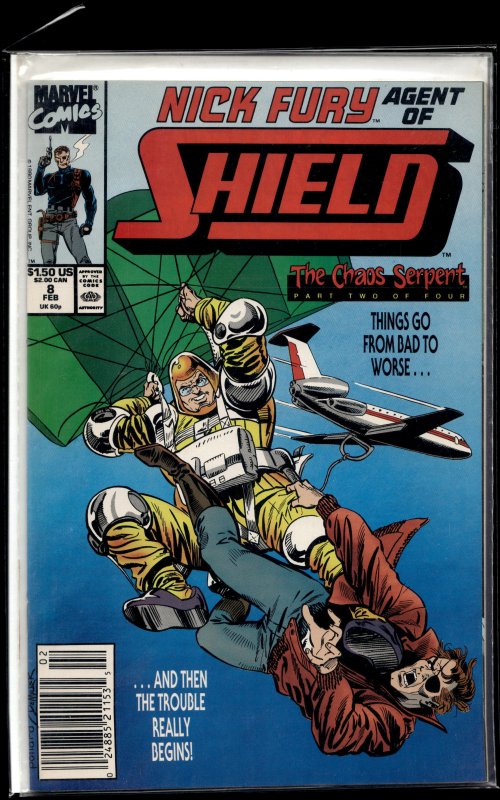 Nick Fury, Agent of SHIELD #8 (1990) Nick Fury