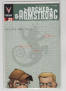 ARCHER & ARMSTRONG (2012 VALIANT) #21 CVR A CRYSTAL