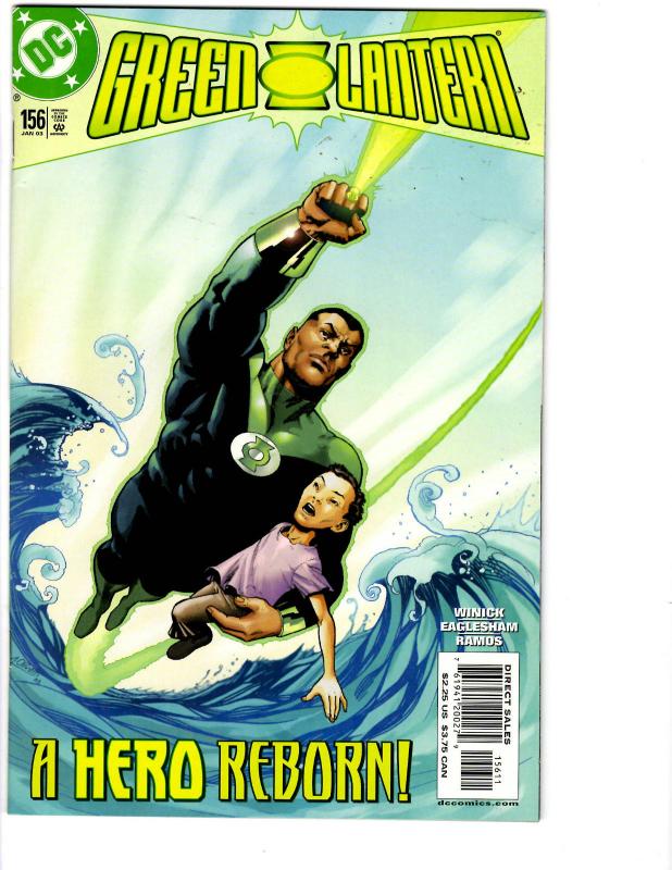 2 Green Lantern DC Comic Books # 155 156 Winick John Stewart Kyle Rayner BH8