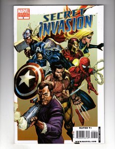 Secret Invasion #8 Variant Cover (2009)   / MA#4