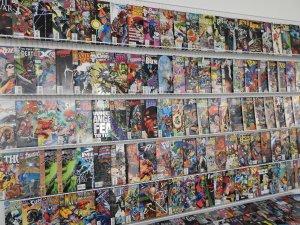 Huge Lot 210+ Comics W/ Batman, Superman, X-Men, +More! Avg FN Condition!