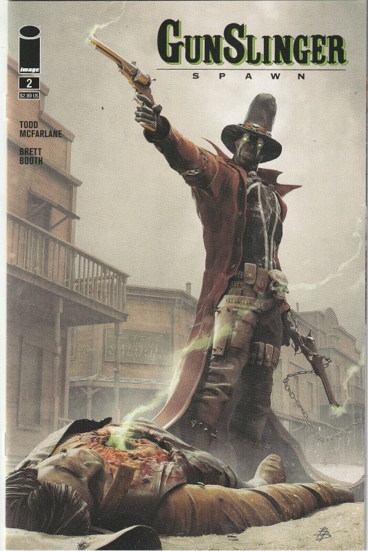 Gunslinger Spawn # 2 Cover A NM Image [S6]