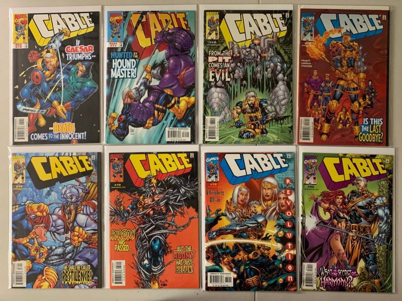 Cable comics lot #51-106 42 diff avg 8.0 (1998-2002)