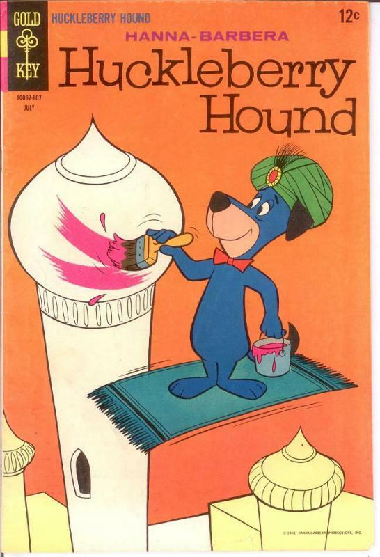 HUCKLEBERRY HOUND (1959-1970 DELL/GK) 34 VG-F COMICS BOOK 