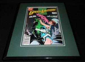 Green Lantern Corps #215 1987 DC Comics Framed 11x14 ORIGINAL Comic Book Cover