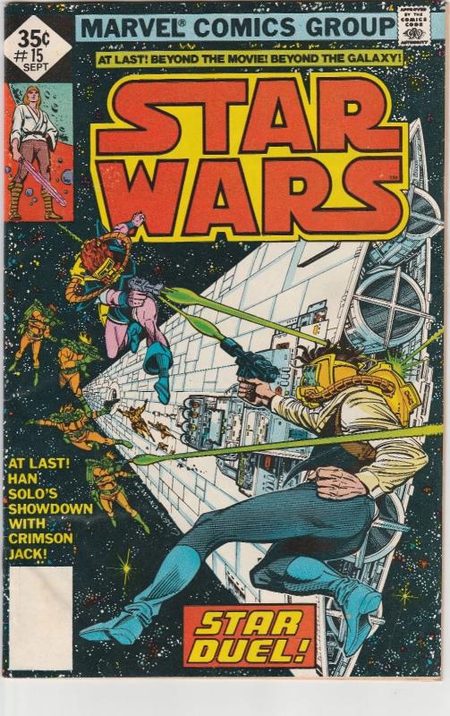 5 Star Wars Marvel Comic Books # 2 3 13 14 15 Luke Skywalker Han Solo WT17