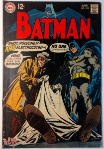 Batman #212 (4.0, 1969)