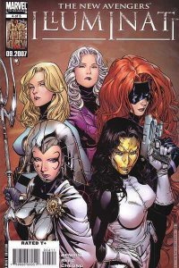 THE NEW AVENGERS: ILLUMINATI #04 (2007) JIM CHEUNG | DIRECT EDITION