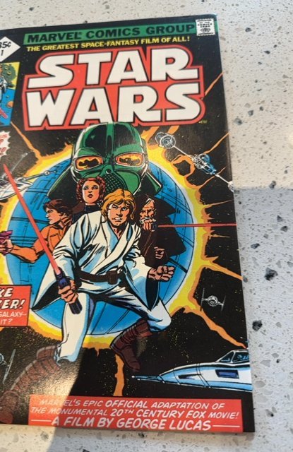 STAR WARS #1 VF  WHITMAN VARIANT REPRINT 1ST APP VADER & SKYWALKER 1977