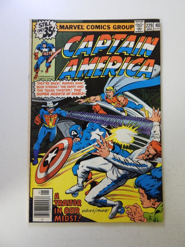 Captain America #229 (1979) VF condition