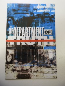 The Department of Truth #4 (2020) NM- Condition