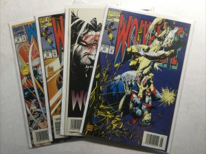 Wolverine 81 82 83 84 Lot Run Set Very Fine Vf 8.0 Newsstand Marvel