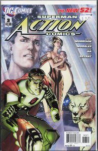 Action Comics #3 Variant Cover (2012) Superboy