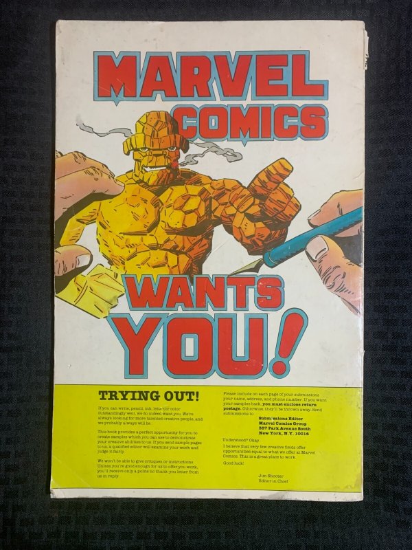 1983 OFFICIAL MARVEL COMICS TRY-OUT BOOK #1 G/VG 3.0 John Romita / Spider-Man