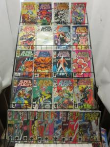 ALPHA FLIGHT (1983-1994)  1-28 complete BYRNE breaks out classi stuff
