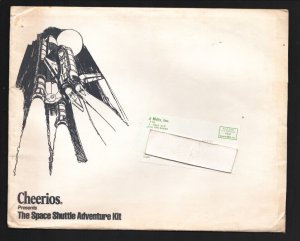 Space Shuttle Adventure Kit-NASA-Promotional Set 1981-Cheerio-24 page book -S...