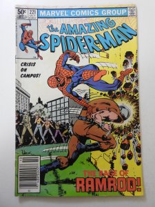 The Amazing Spider-Man #221 Newsstand Edition (1981) VG Condition!