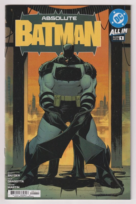 Absolute Batman #1 Cvr A Dragotta | 1st Printing (DC, 2024)