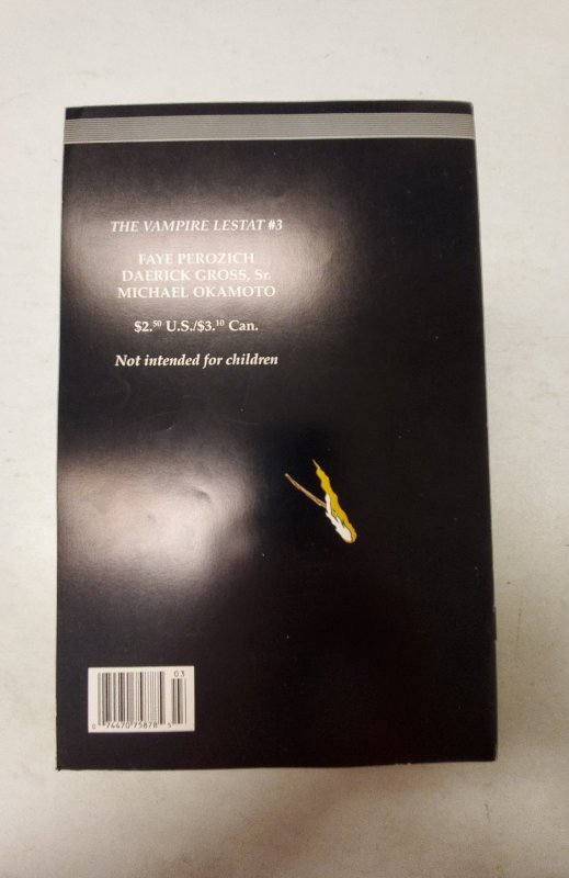 Anne Rice's The Vampire Lestat #3 (1990) NM Innovation Comic Book J731