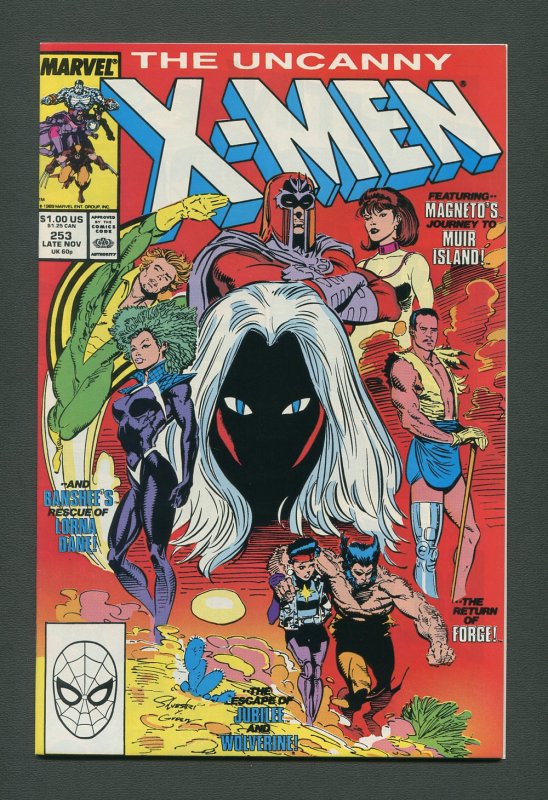 Uncanny X-Men #253  / 9.6 NM+  /  November 1989