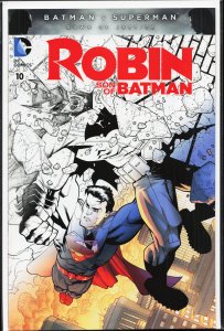 Robin: Son of Batman #10 Ottley Superman Color Cover (2016) Robin