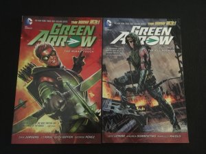 GREEN ARROW Vol. 1: THE MIDAS TOUCH, Vol. 4: THE KILL MACHINE Trade Paperbacks